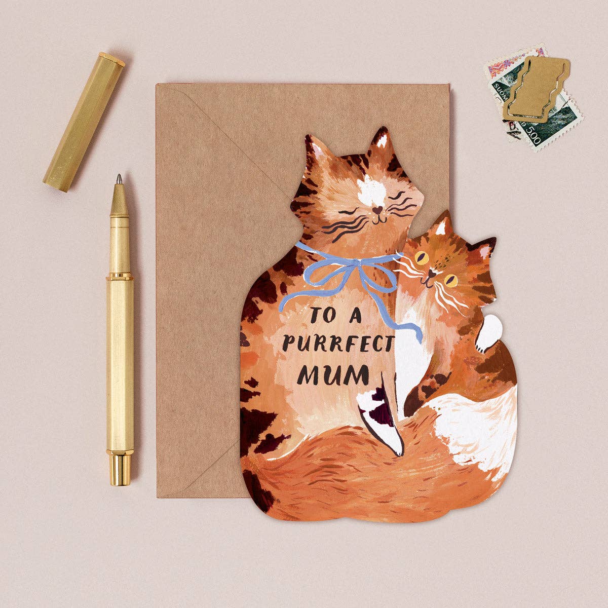 Purrfect Mama Kattenkaart | Moederdagkaarten voor kattenliefhebbers