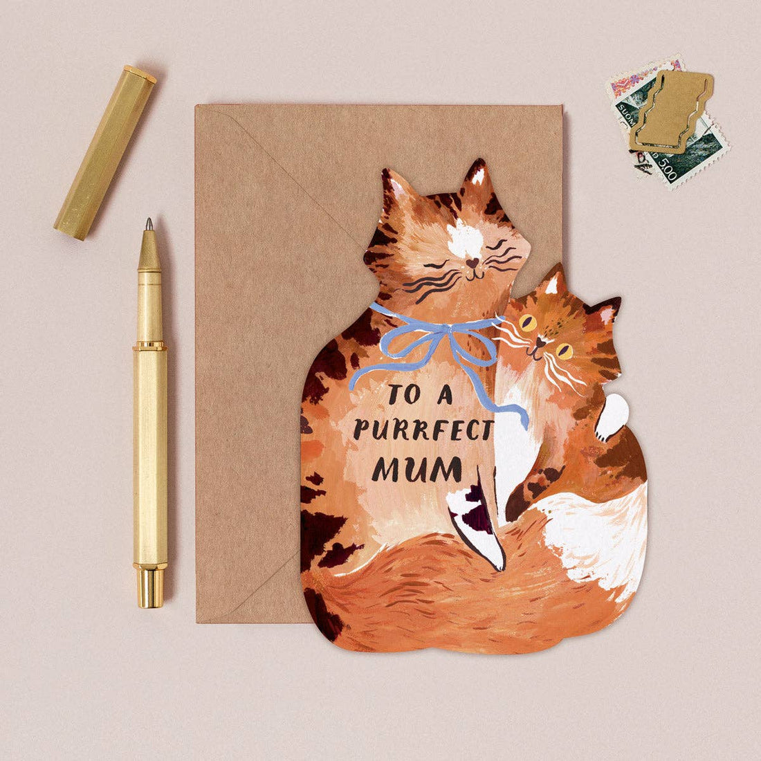 Purrfect Mama Kattenkaart | Moederdagkaarten voor kattenliefhebbers