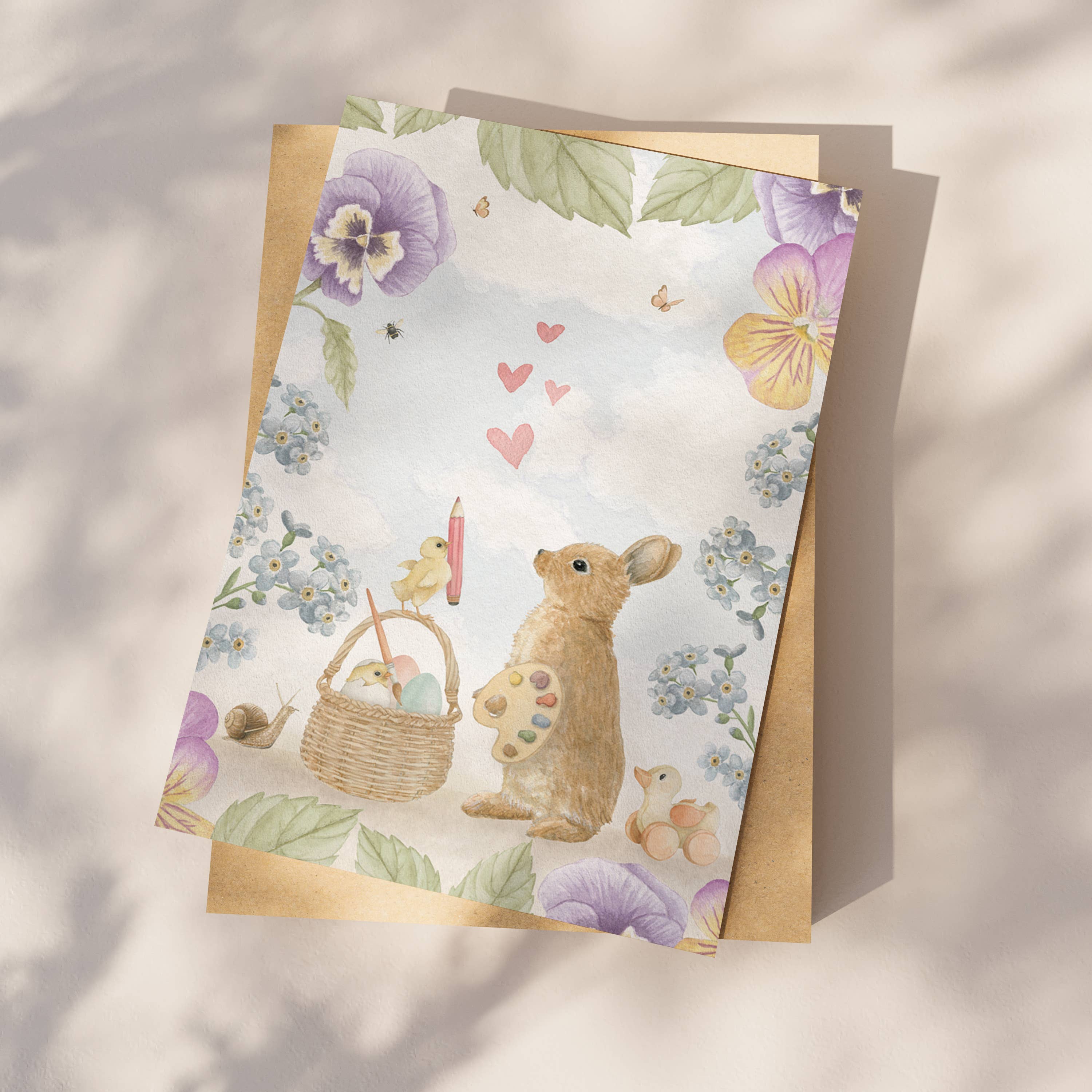 Ansichtkaart "Lovely spring" | Kaart Appeloogje