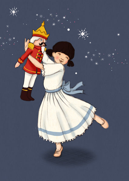 Nutcracker Clara | Kaart Belle & Boo