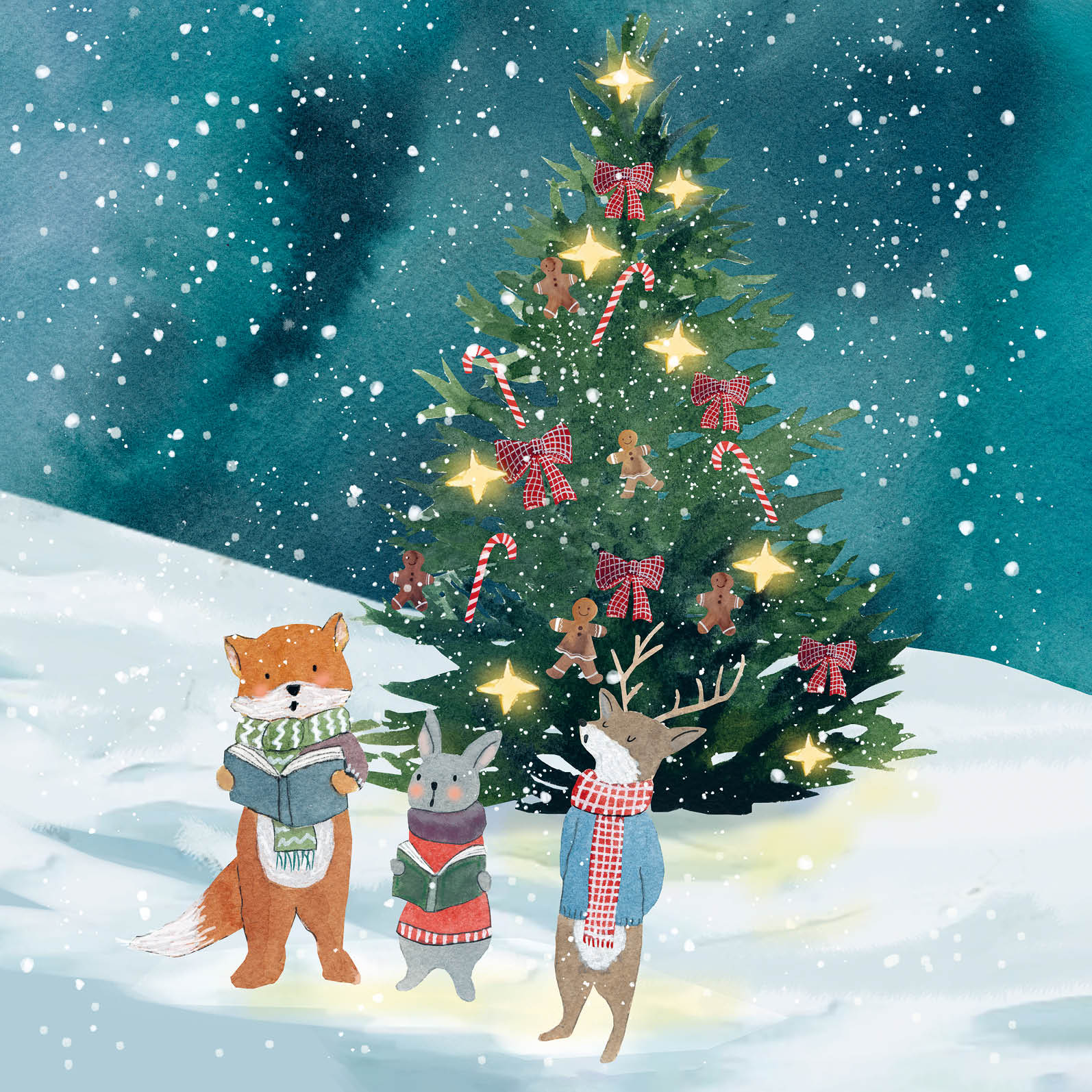 Kerstkaarten set: NR. 01 (Tina) | Kaartenbundel Zintenz