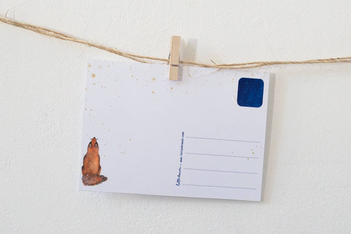 Kaart Sterren kijken | Kaart Lotte Drouen