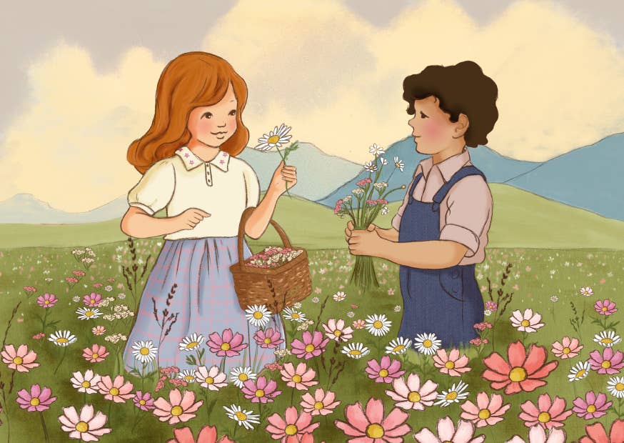 Ansichtkaart Zomer Velden | Kaart Belle & Boo