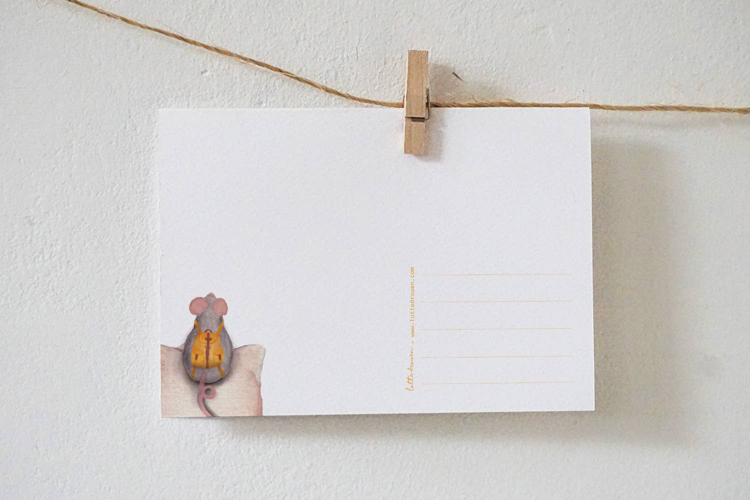 Kaart IJsbeer en noorderlicht | Kaart Lotte Drouen