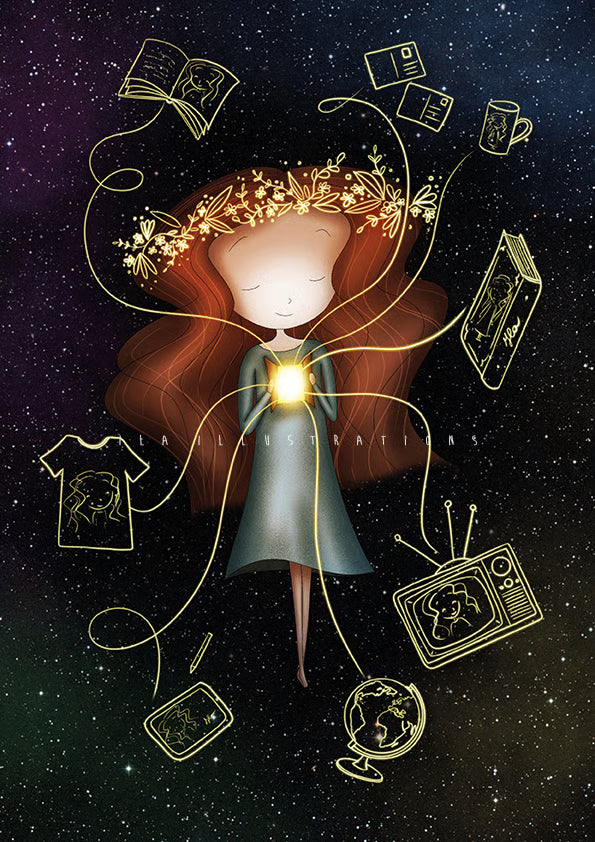 250 - Ila's Dreams | Kaart Ila Illustrations