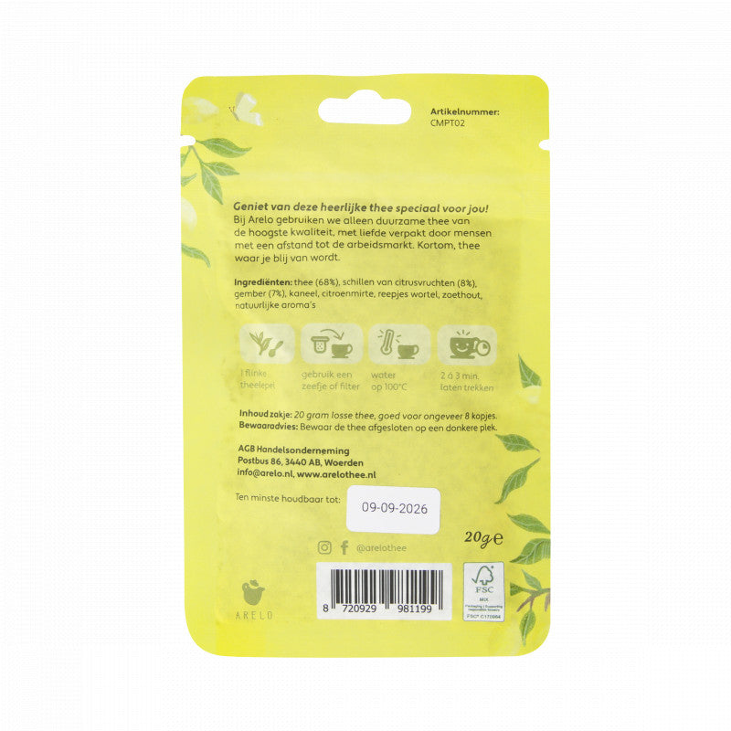 Je bent het Waard - Complimententhee