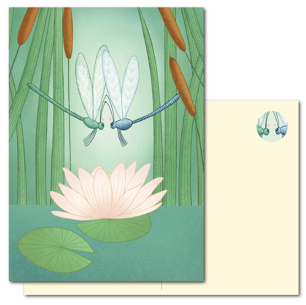 Libellen liefde | Kaart