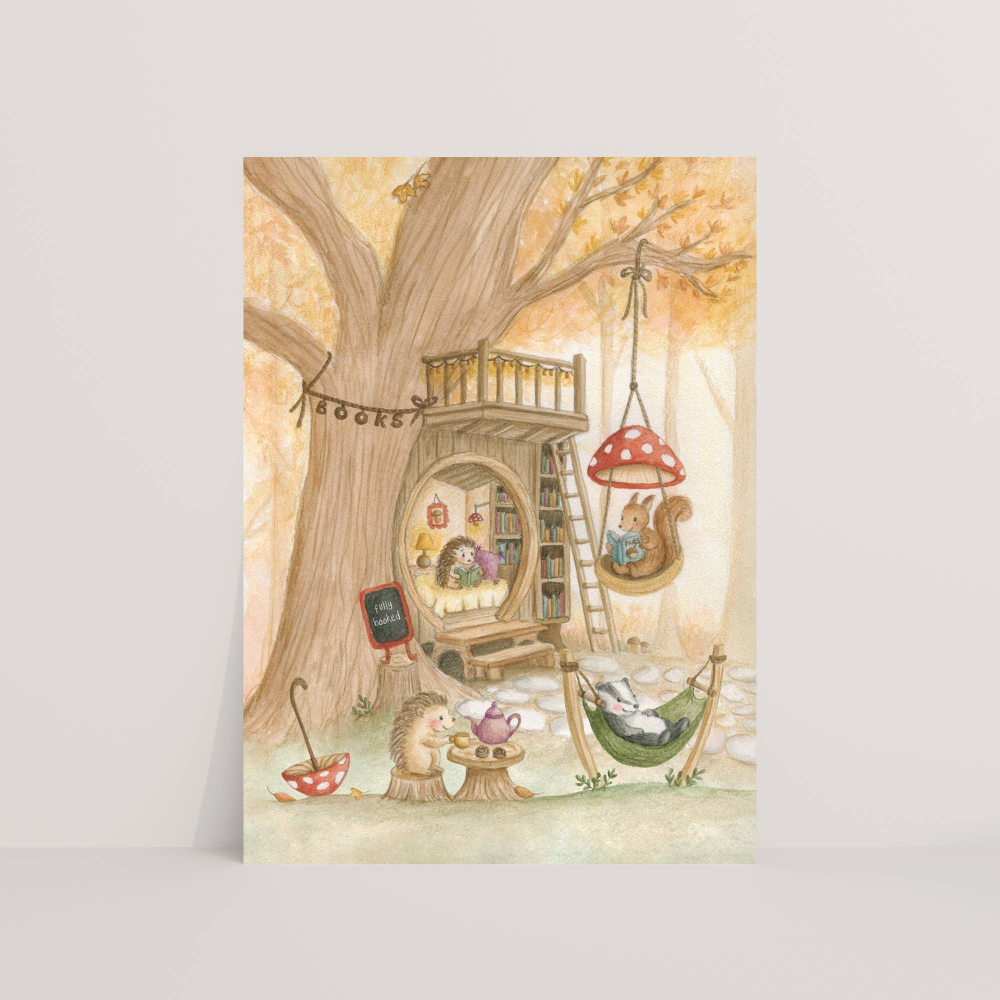 Ansichtkaart "Me time"| Kaart Appeloogje