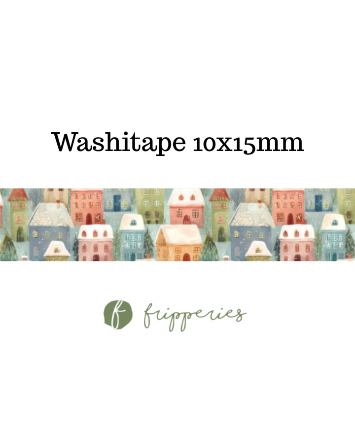 Winter Village (2) | Washitape Fripperies