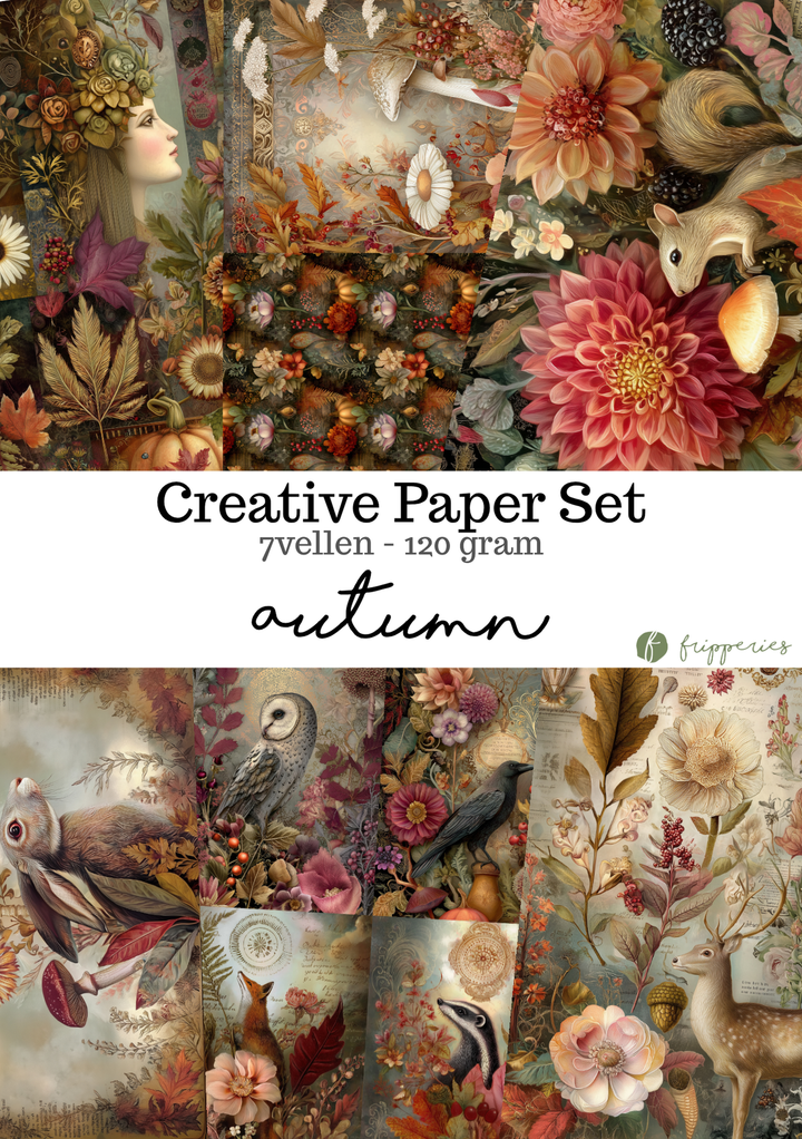 Autumn | Creative Paper Set Fripperies