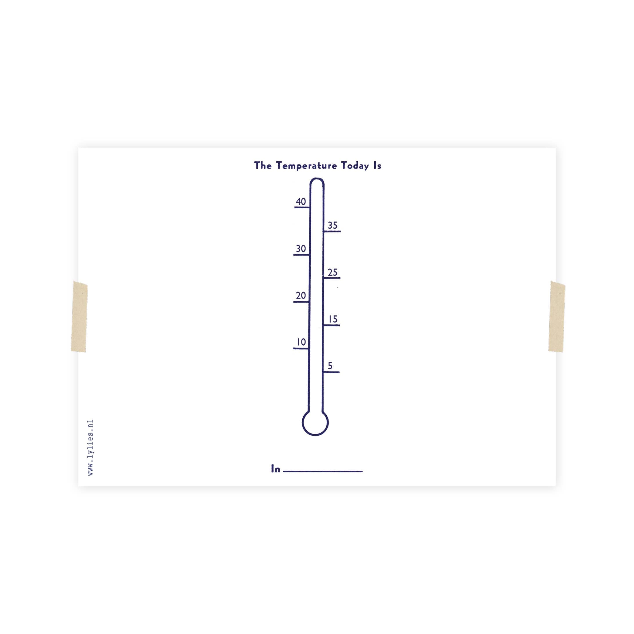 Postcard collage dametje en hondje met chrysantenjurk