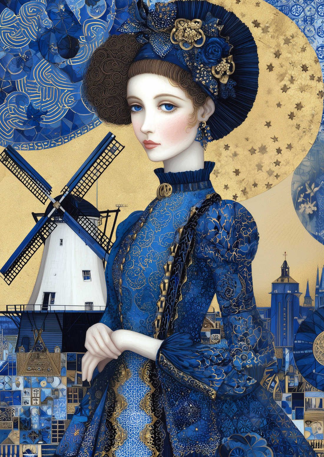 Dutch Golden Age: Windmill | Kaart Fripperies