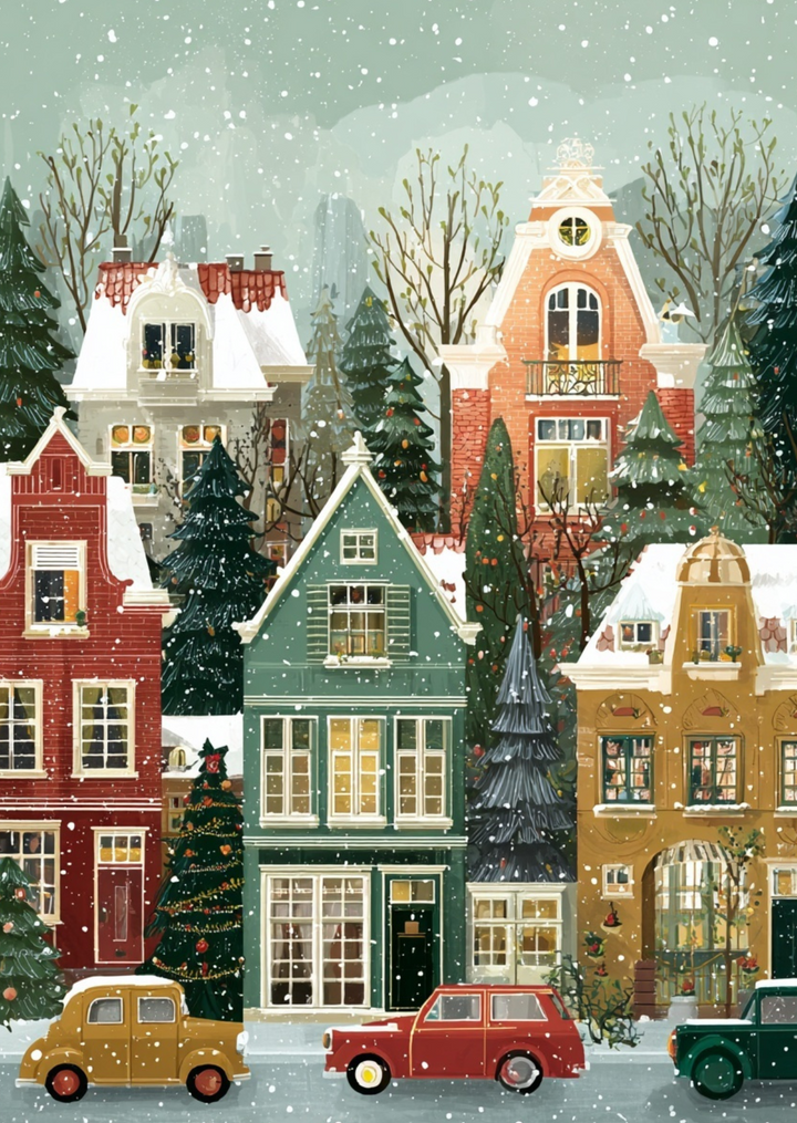 Christmas Village: NO. 2 | Kaart Fripperies