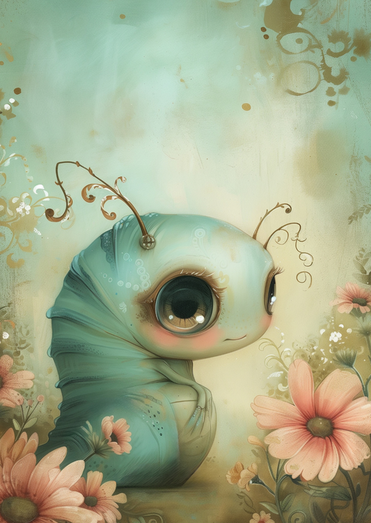 Cute Bugs: Momo | Kaart Fripperies