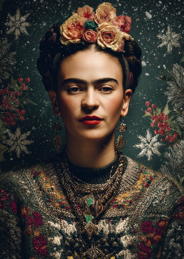 Frida Kahlo: Frost & Flowers | Kaart Fripperies