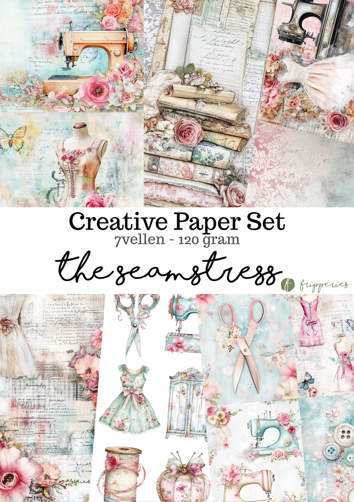 The Seamstress | Creative Paper Set Fripperies