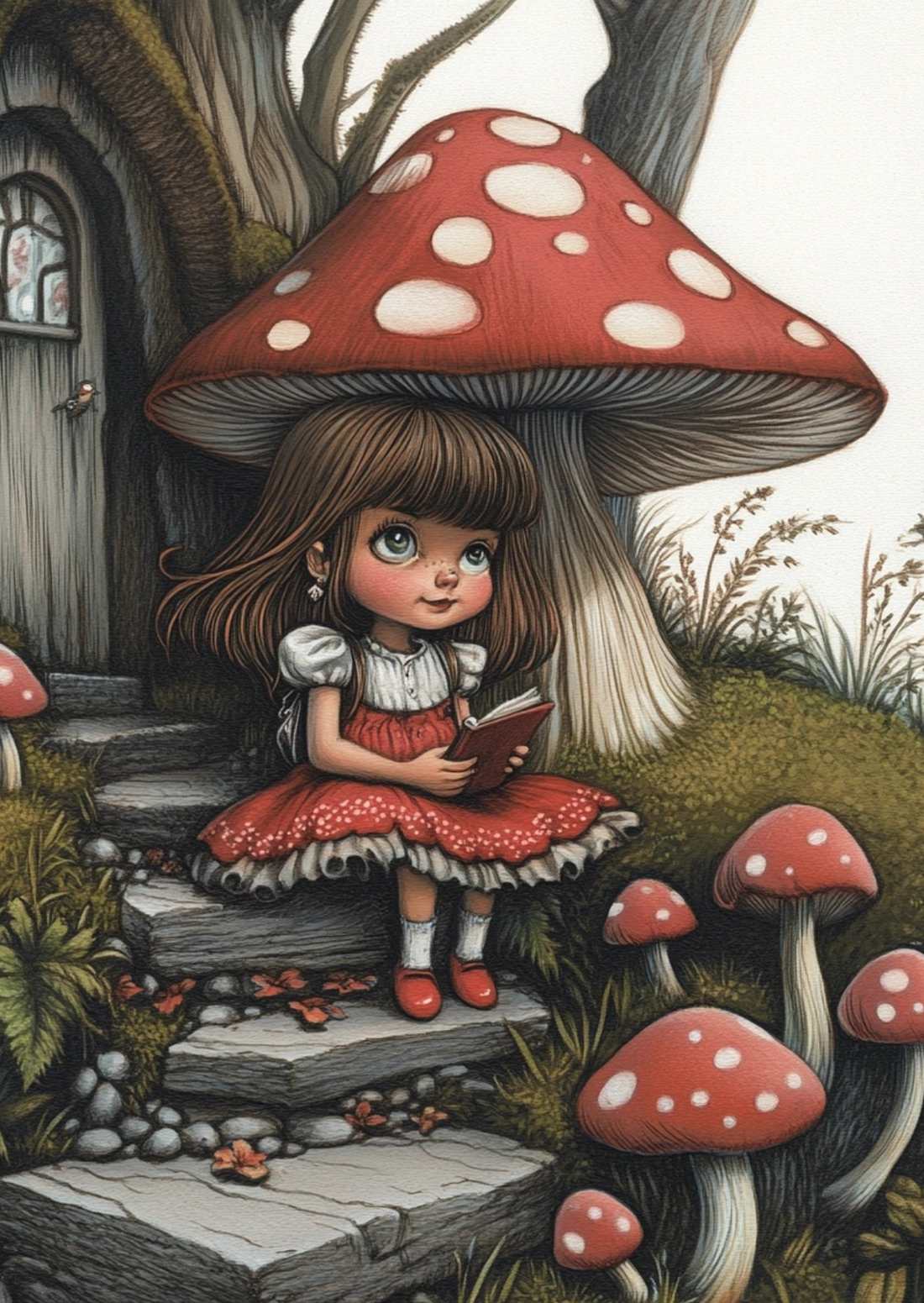 Whimsy Woodland: Toadstool Porch Stories | Kaart Fripperies