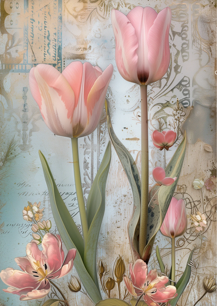 Tulips from Holland: Tulips NO. 1 | Kaart Fripperies