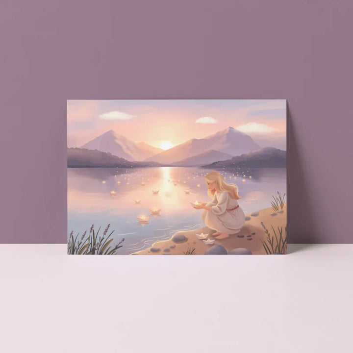 Zee van licht | Kaart Studio Poppybird