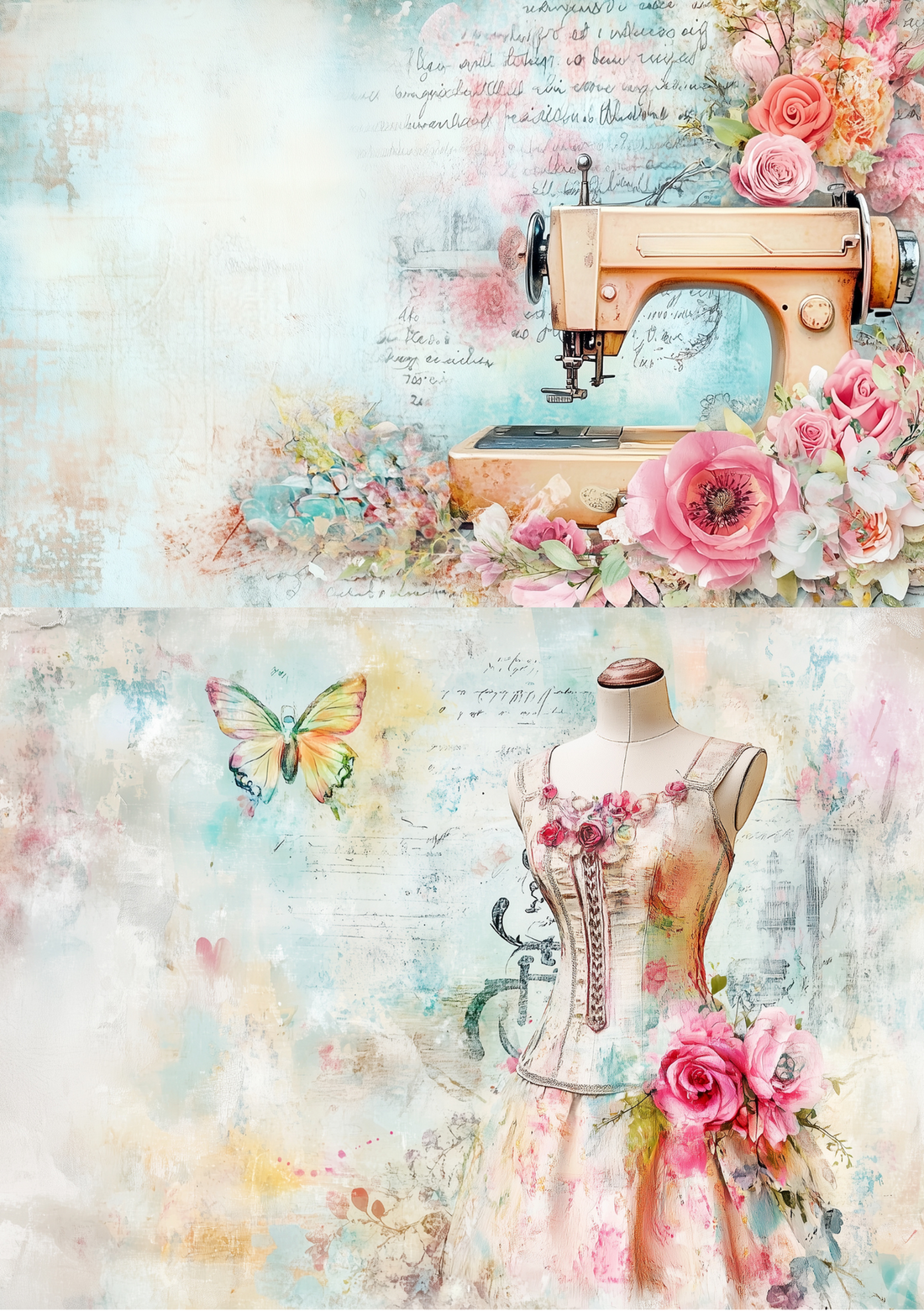 The Seamstress | Creative Paper Set Fripperies