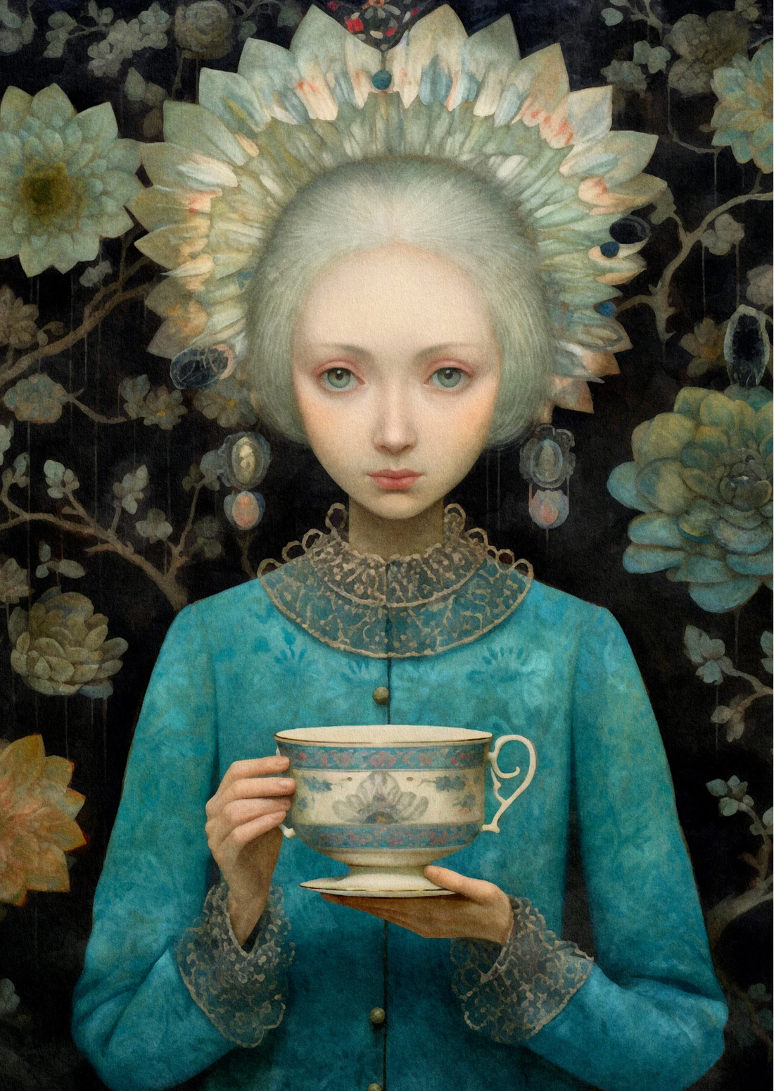 Ladies of Tea: Odette | Kaart Fripperies