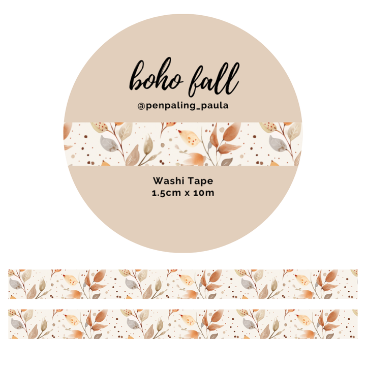 Boho Fall - Washitape