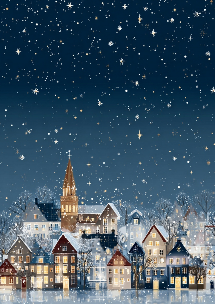 Christmas Village: NO. 7 | Kaart Fripperies