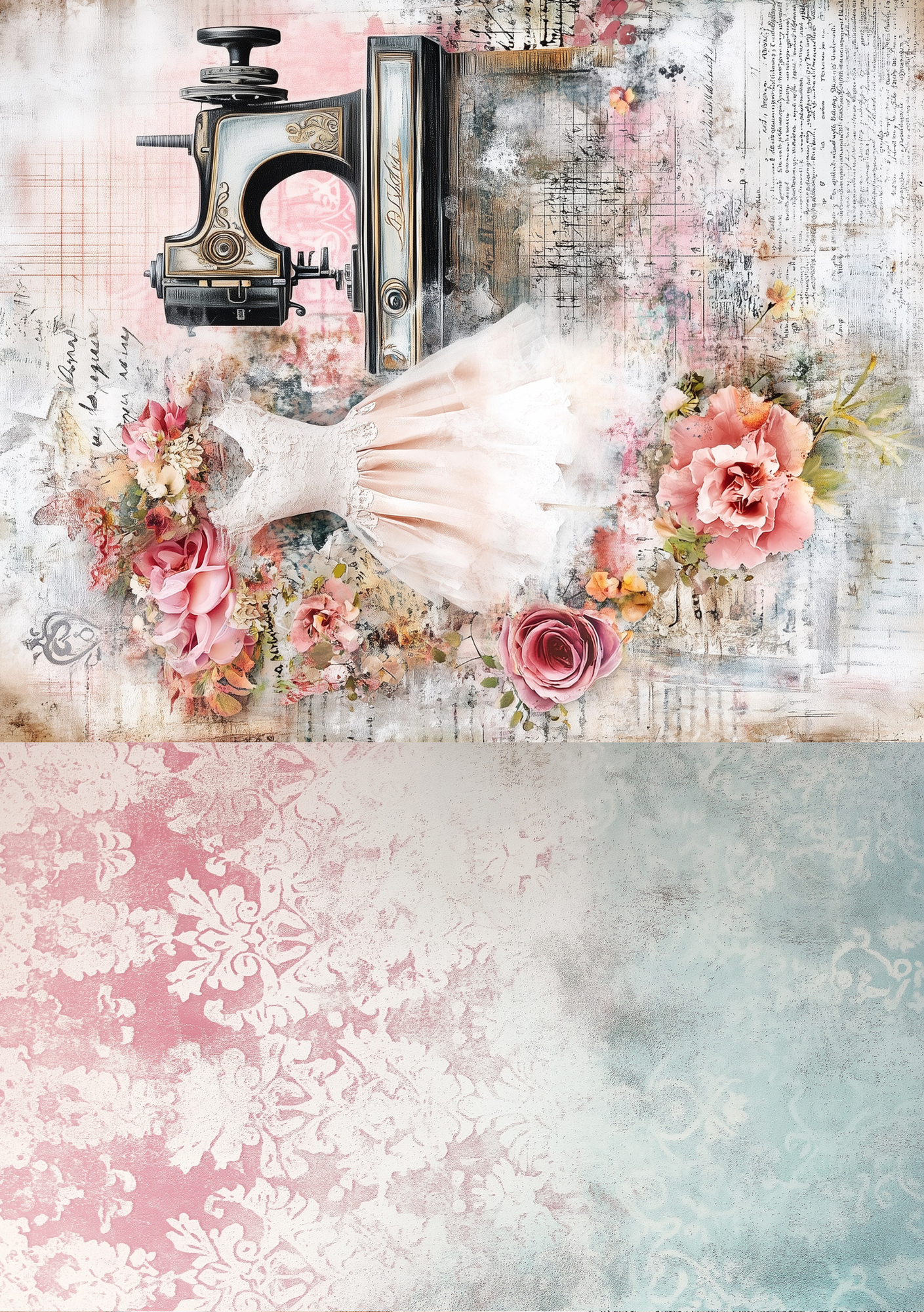 The Seamstress | Creative Paper Set Fripperies