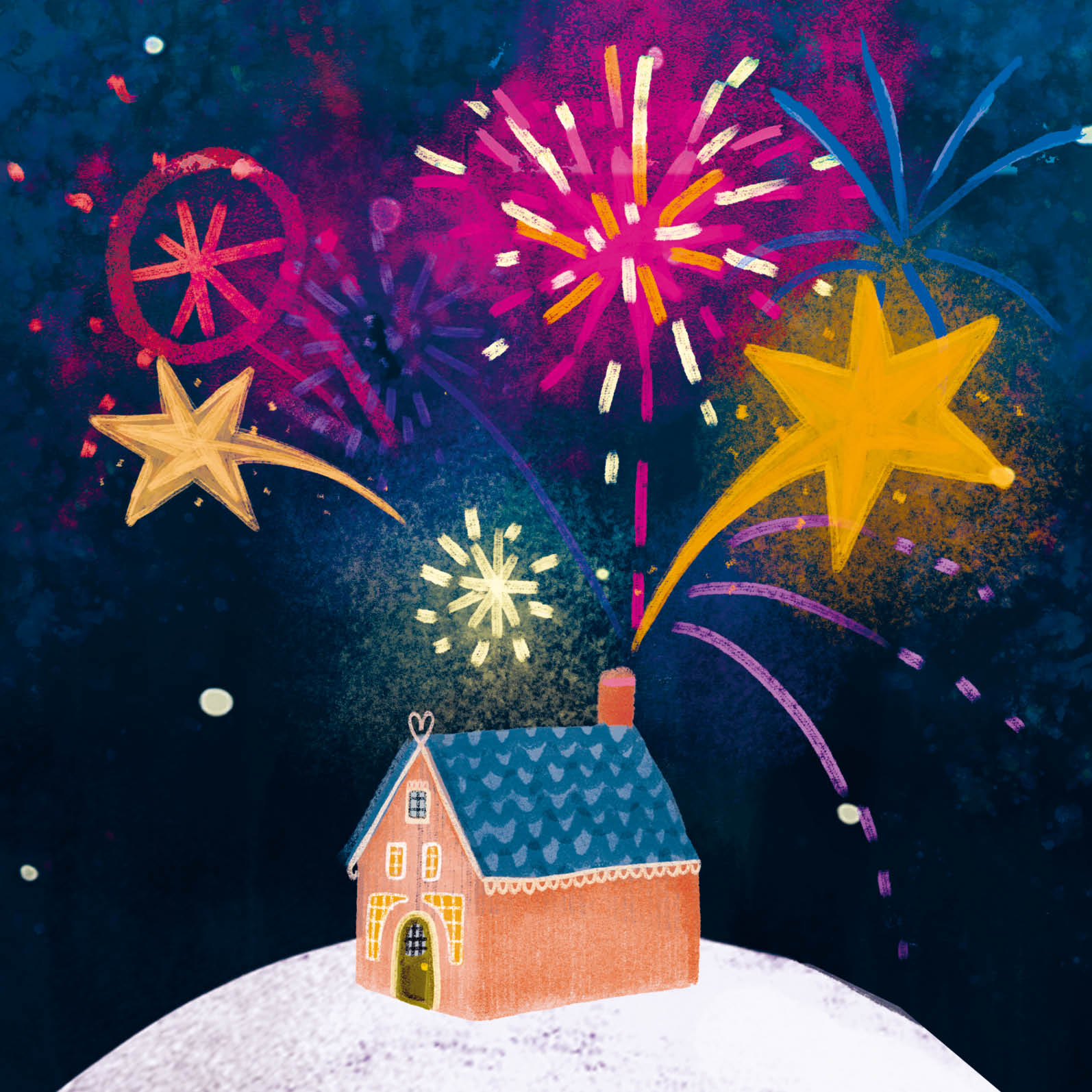 Kerstkaarten set: Nieuwjaarskaarten | Kaartenbundel Zintenz