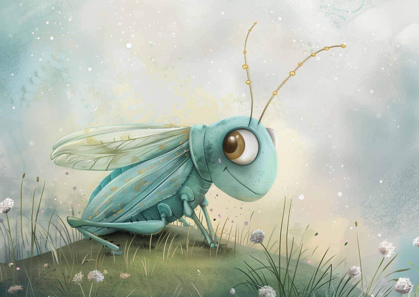 Cute Bugs: Kreka | Kaart Fripperies