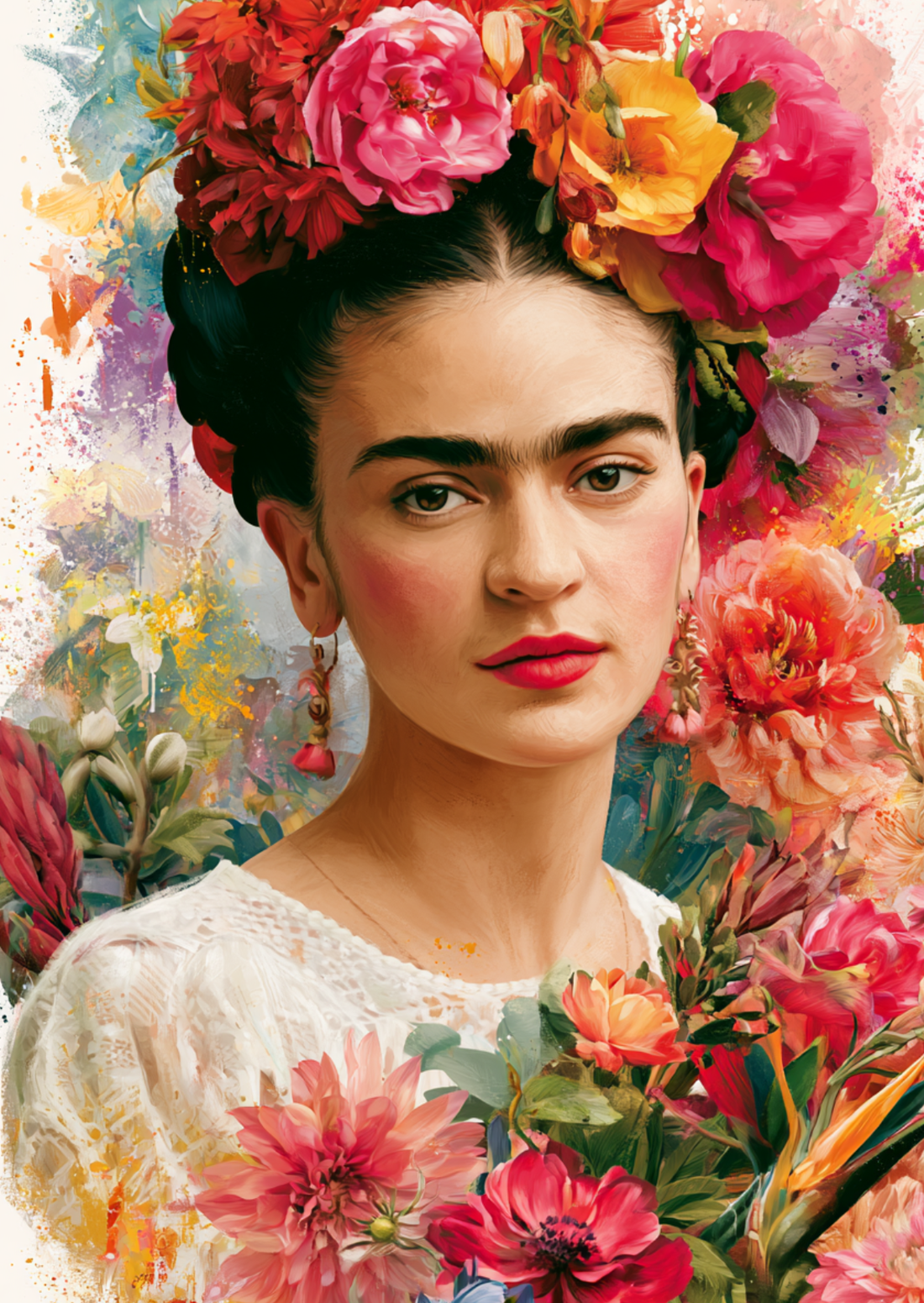 Frida Kahlo: Wild Blossem | Kaart Fripperies
