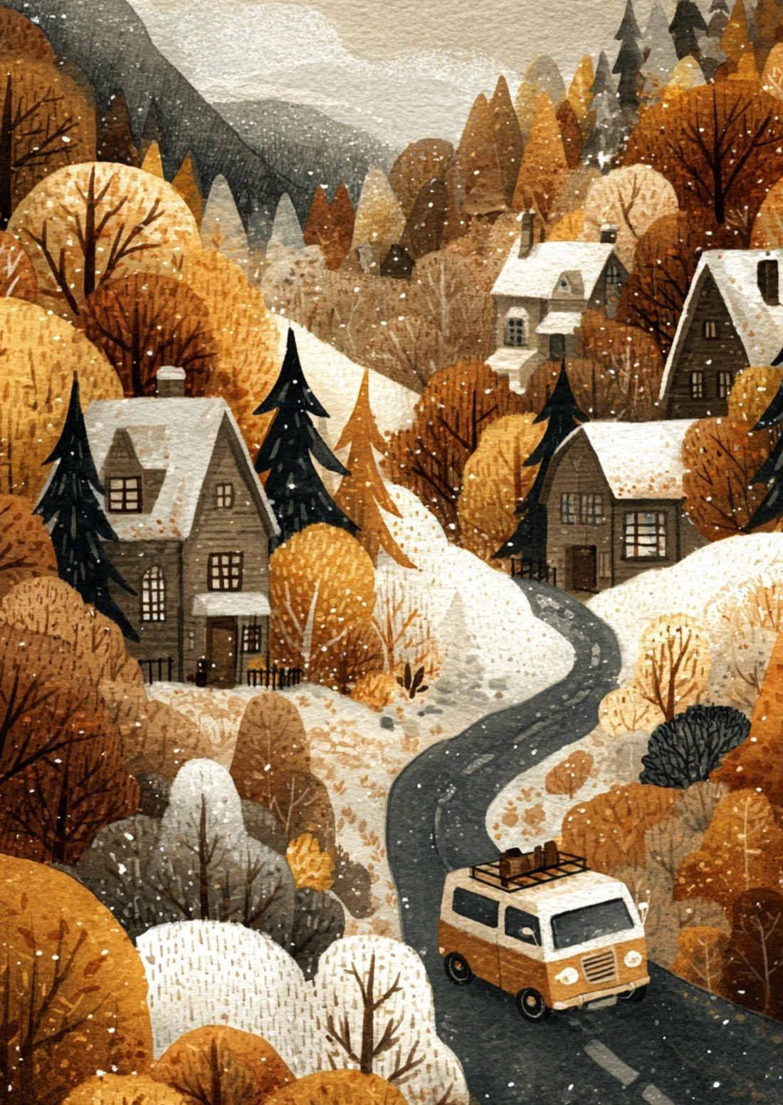 Kaarten Abonnement November: NO. 8 | Limited Edition Kaart Fripperies