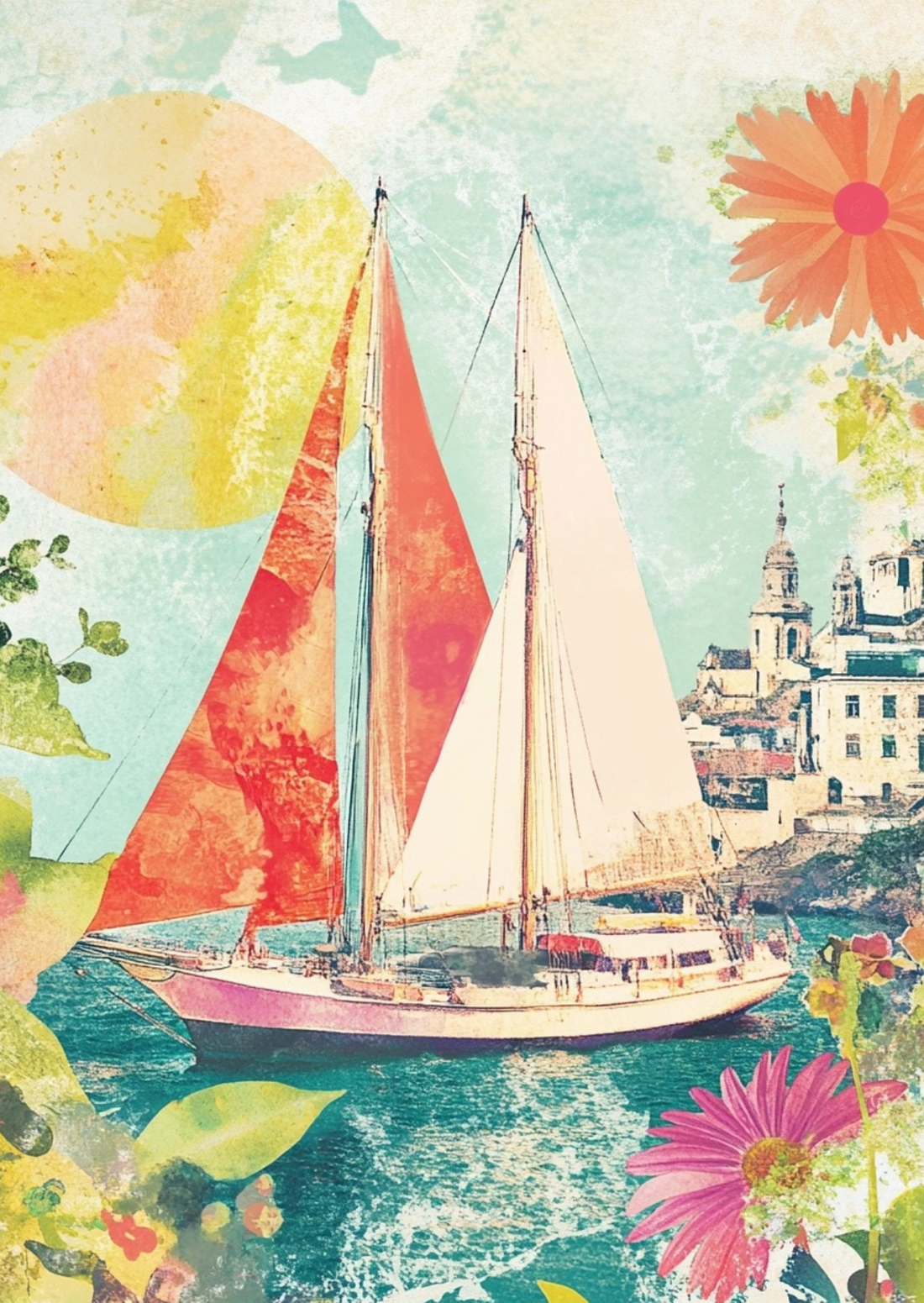 The art of Summer: Sailing into Sunlight| Kaart Fripperies