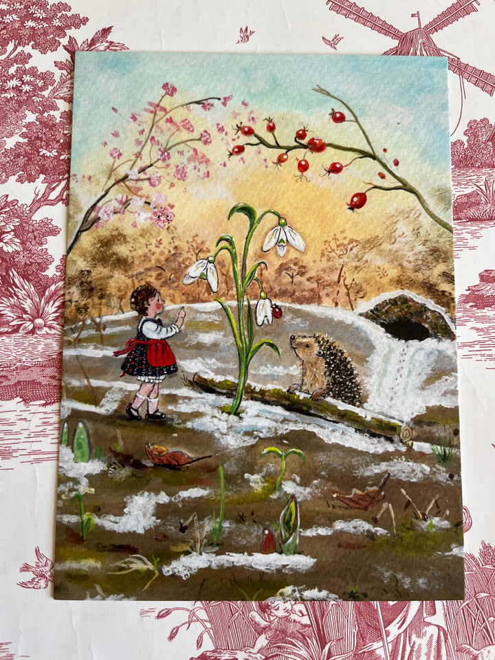 Sneeuwklokje | Kaart Gwen van Knippenberg