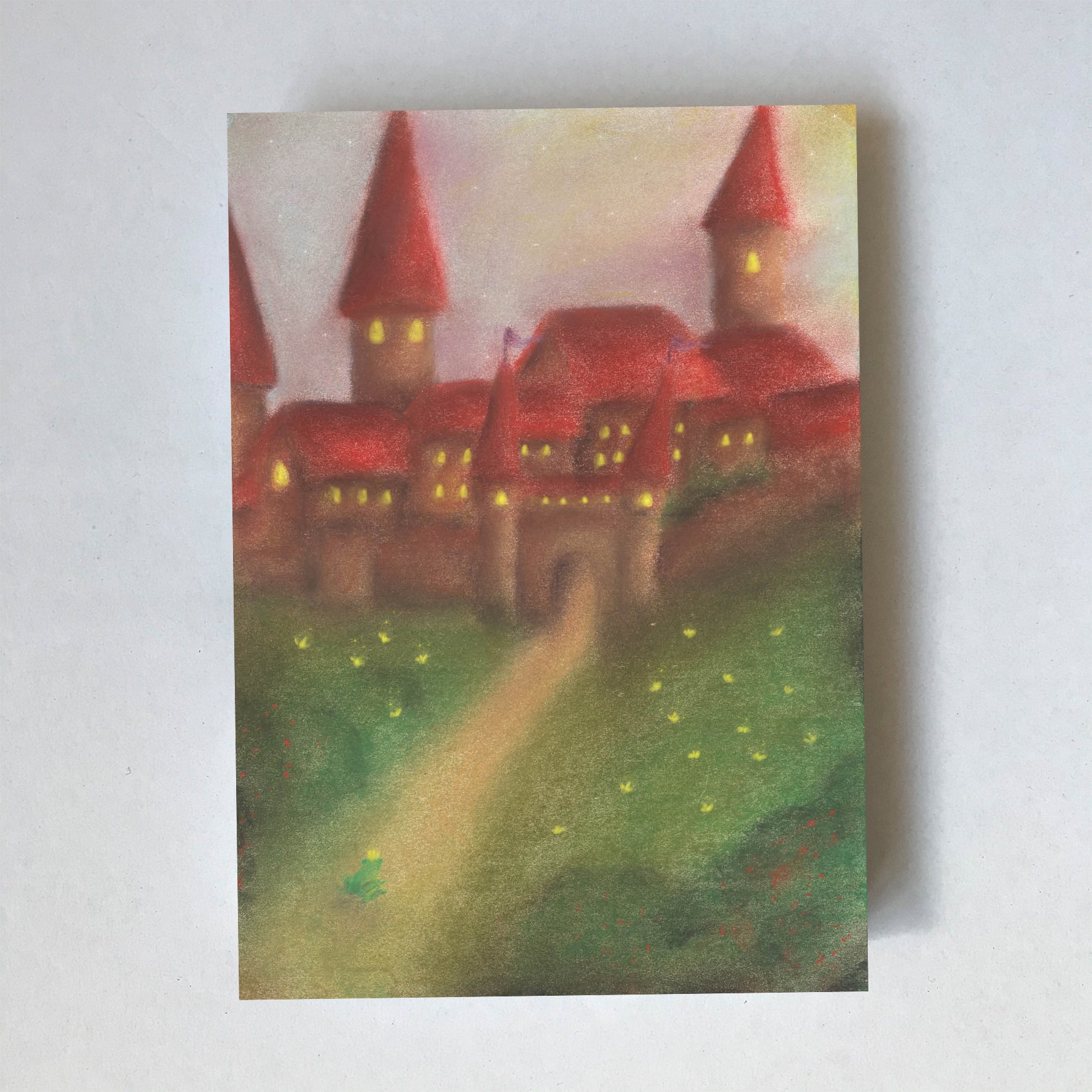 Sprookje 'Kasteel en Kikkerkoning' Waldorf kaart | Kaart Lot Bouwes