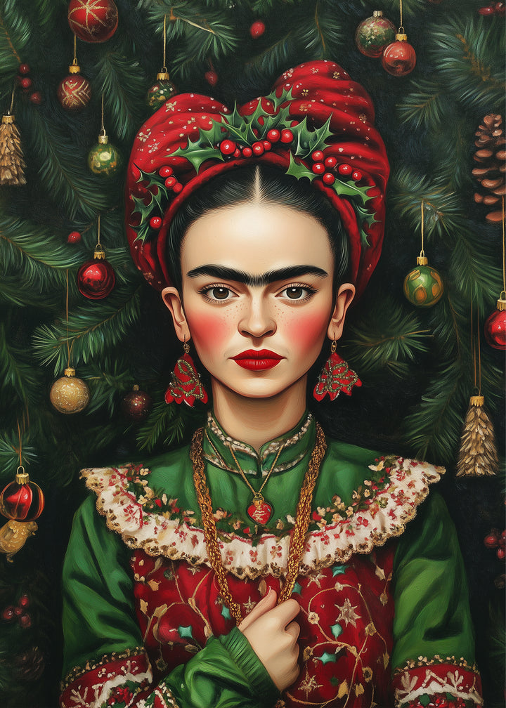 Frida Kahlo: Weihnachtszeit | Kartenfirlefanz