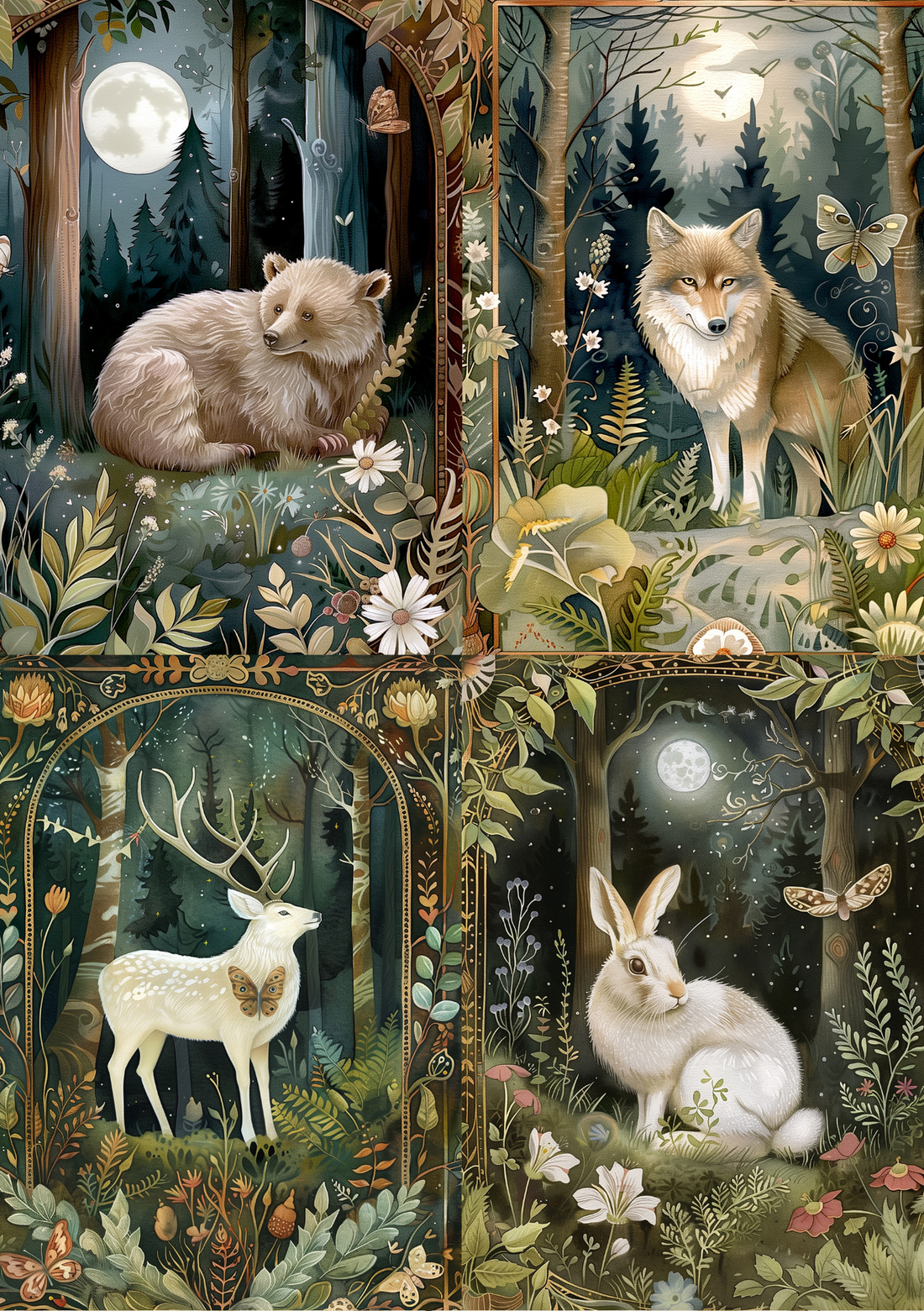 Woodland | Creative Paper Set Fripperies