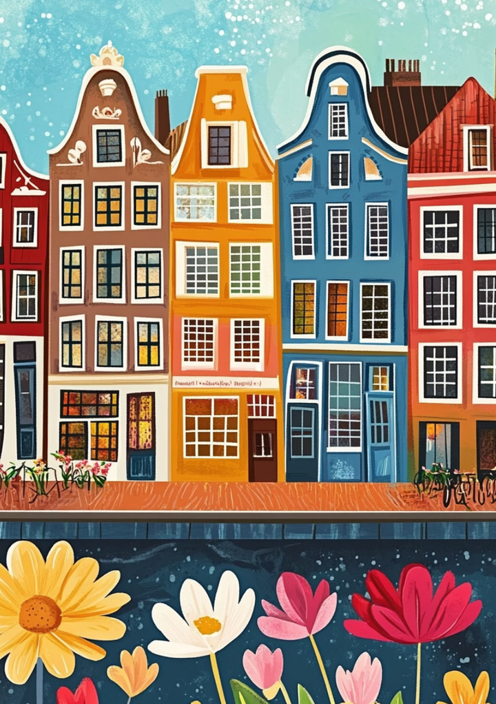 Lente aan de gracht |  Cadeaukaart Fripperies