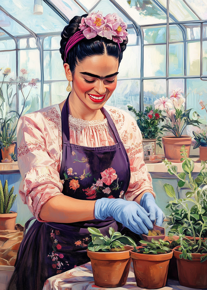 Frida Kahlo: Gardening | Kaart Fripperies