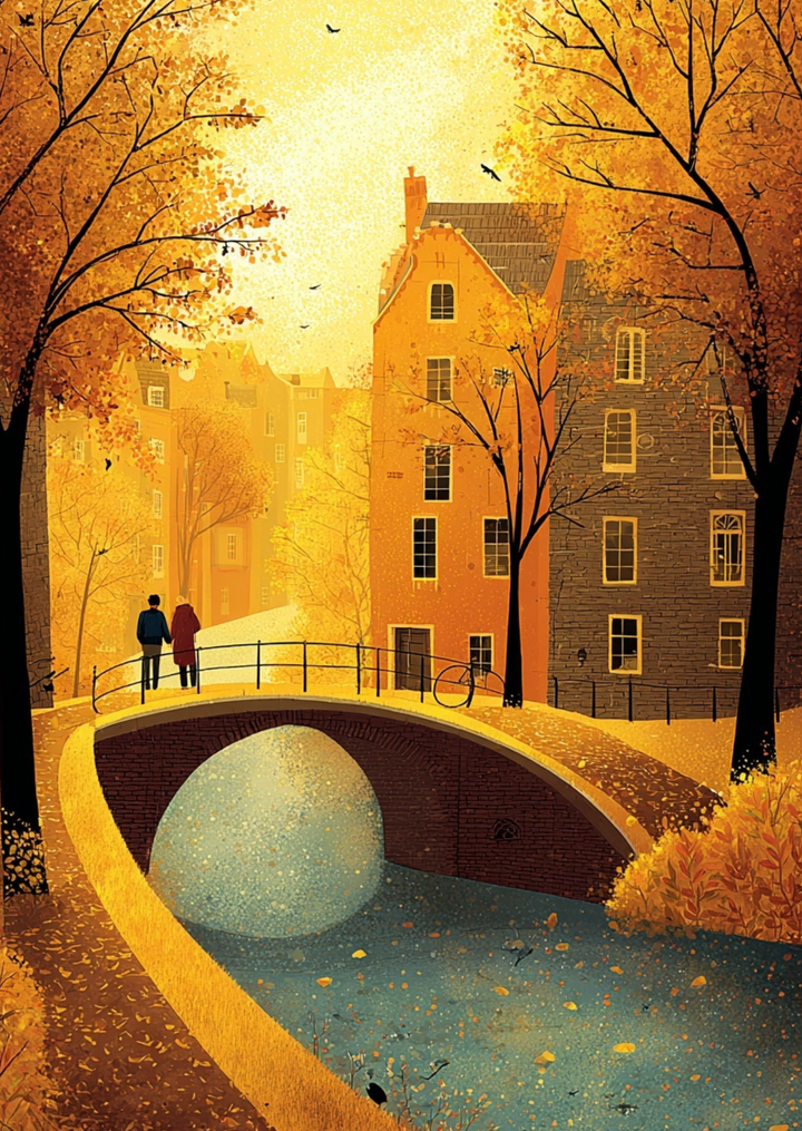 Golden Season: Bridge of Light | Kaart Fripperies