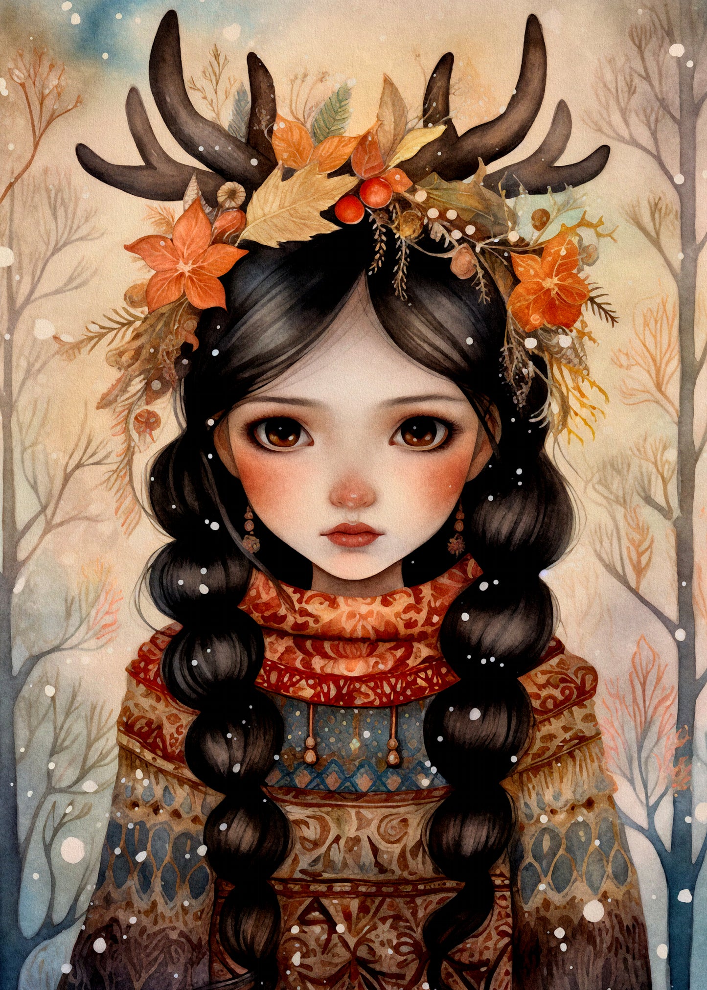 Yule Goddesses: Jasmine | Kaart Fripperies