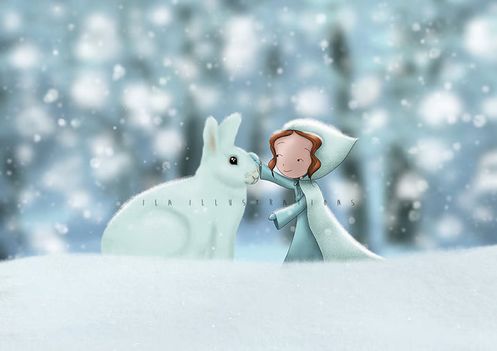 254 - Snow Buddy | Kaart Ila Illustrations