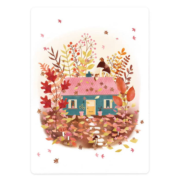 Kaart autumn cosy home | Kaart The Lemonbird