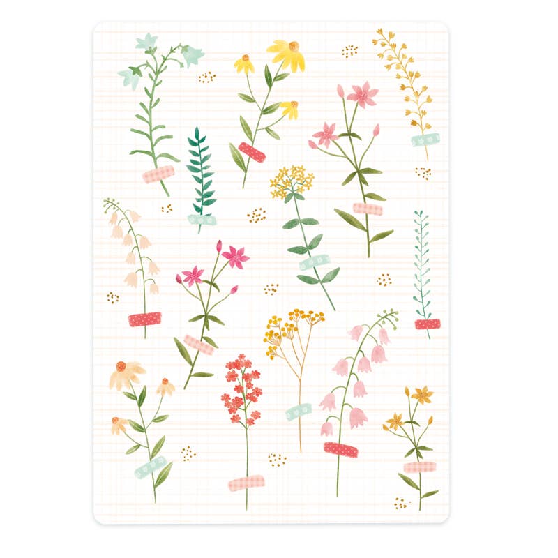 Kaart 'Zomerbloemetjes No.2' | Kaart The Lemonbird