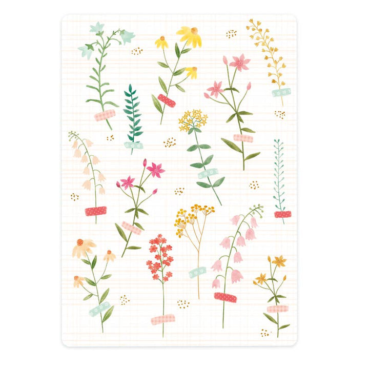 Kaart 'Zomerbloemetjes No.2' | Kaart The Lemonbird
