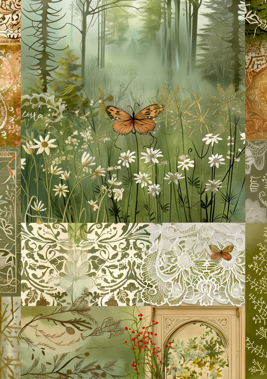 Woodland | Creative Paper Set Fripperies