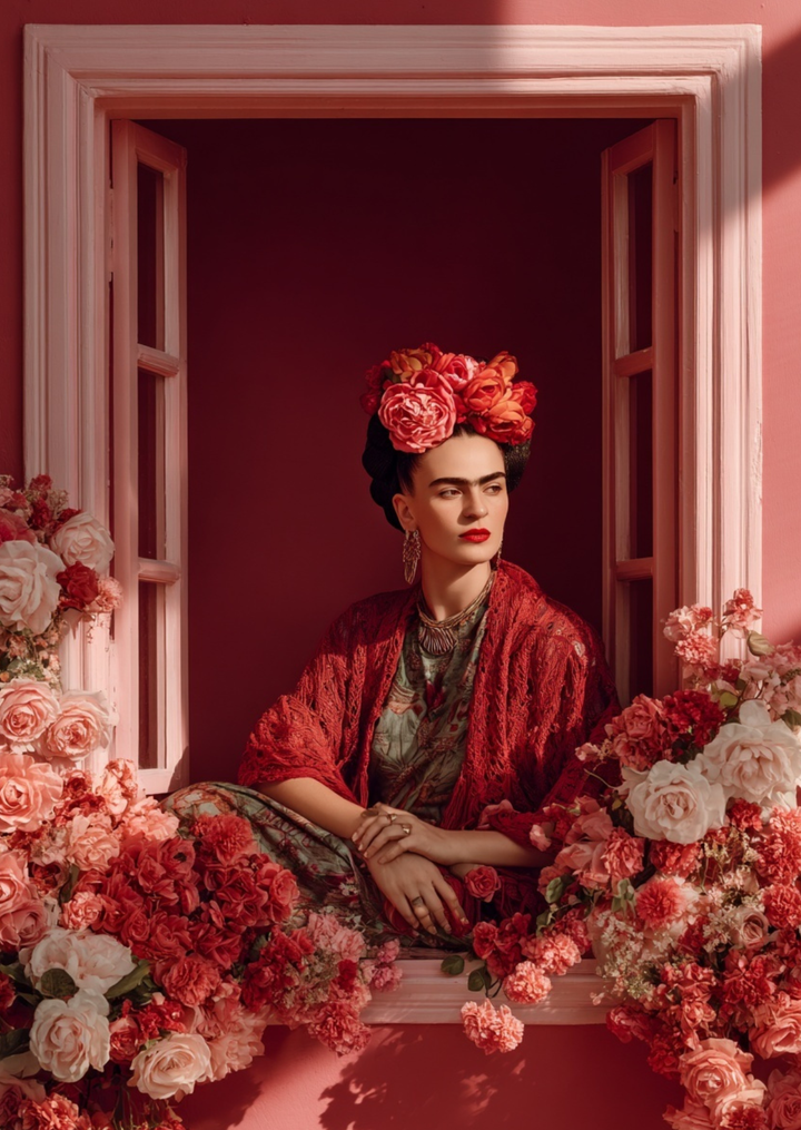 Frida Kahlo: Window of Love | Kaart Fripperies