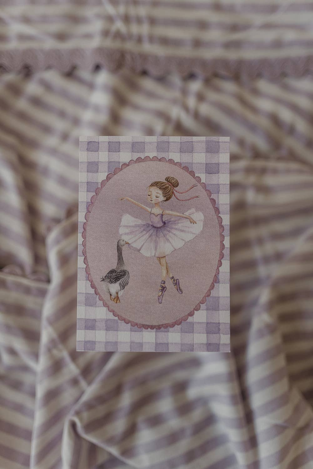 Ansichtkaart ballerina | Kaart Appeloogje