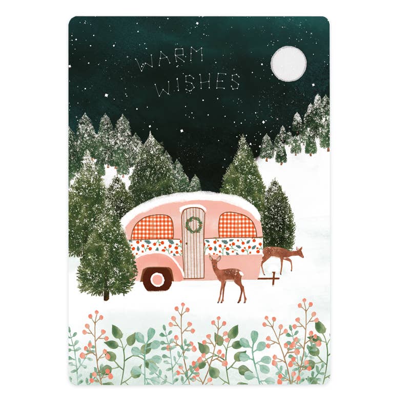 Camping in winter wonderland | Kaart The Lemonbird