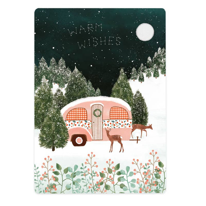 Camping in winter wonderland | Kaart The Lemonbird